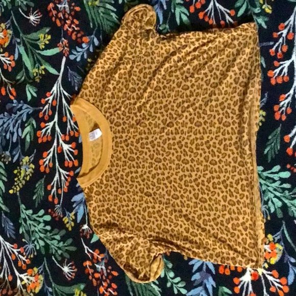 Alternative Cheetah print shirt cropped xs Brailyn - Picture 3 of 9